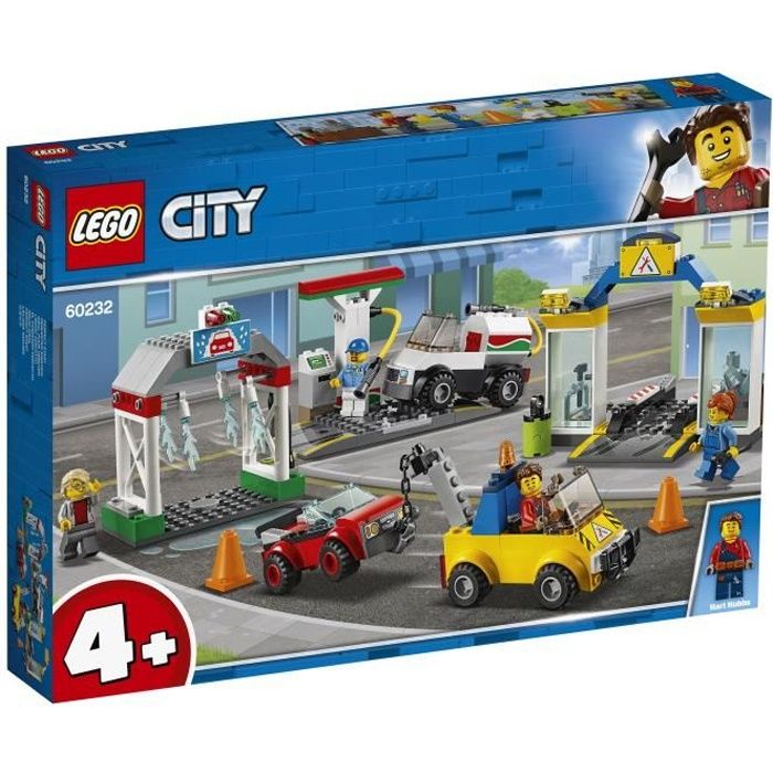 LEGO® 4+ City 60232 Le garage central - Jeu de Construction