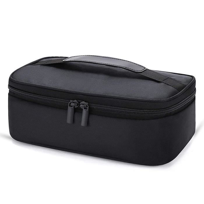 Sac Isotherme,Petit Sac Isotherme Repas Homme,Sac Isotherme Isotherme  Enfant,Sac Isotherme Femme Portable Bureau Travail École-Noir - Cdiscount  Maison