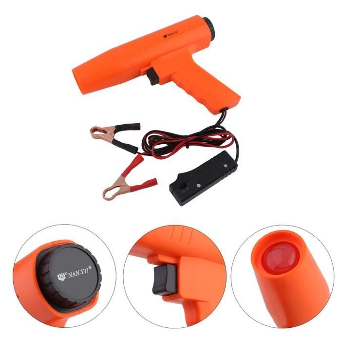 Pistolet Stroboscopique Numérique - Pour Le Réglage De L'avance à L'allumage Des Voitures - Outil De Diagnostic Moteur