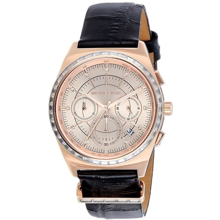 Montre michael kors cuir femme new arrivals