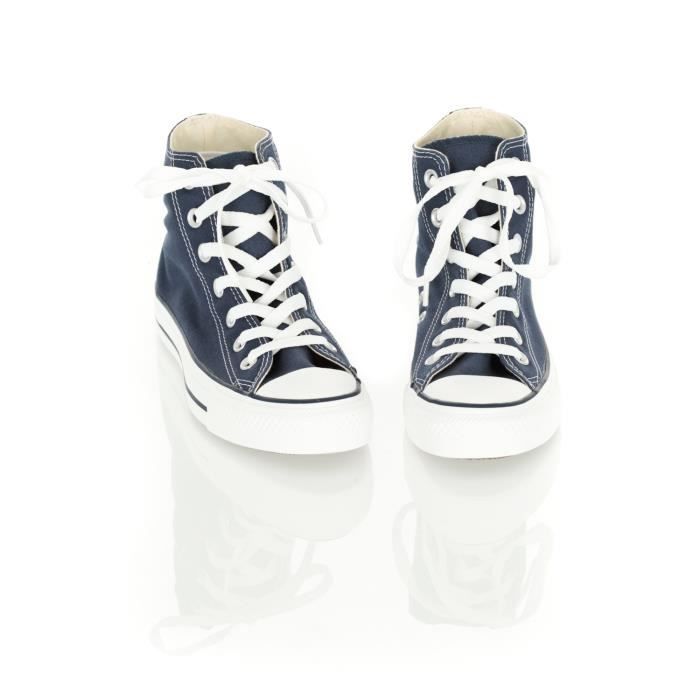 converse haute femme bleu marine