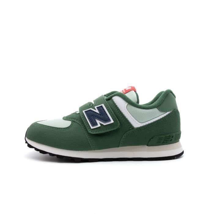New balance enfant vert hotsell