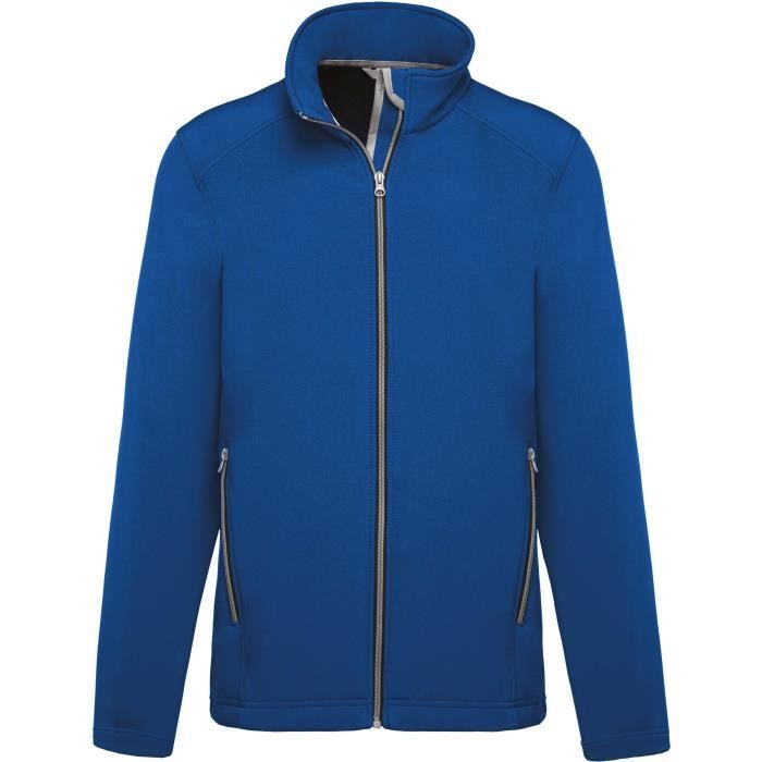 Veste Softshell 2 Couches - Kariban - Homme - Bleu royal - Imperméable et Respirant Veste Softshell 2 Couches - Kariban - Homme - Bleu royal - Imperméable et Respirant
