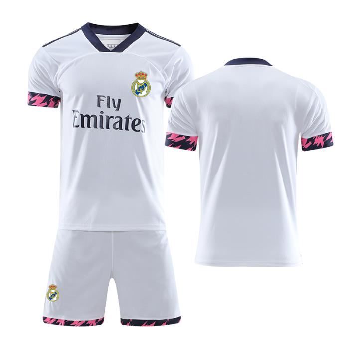 Nouveau Maillot Du Real Madrid 2020 2021 Maillot De Foot Pas Cher Pour Homme Enfant Garcon Prix Pas Cher Cdiscount