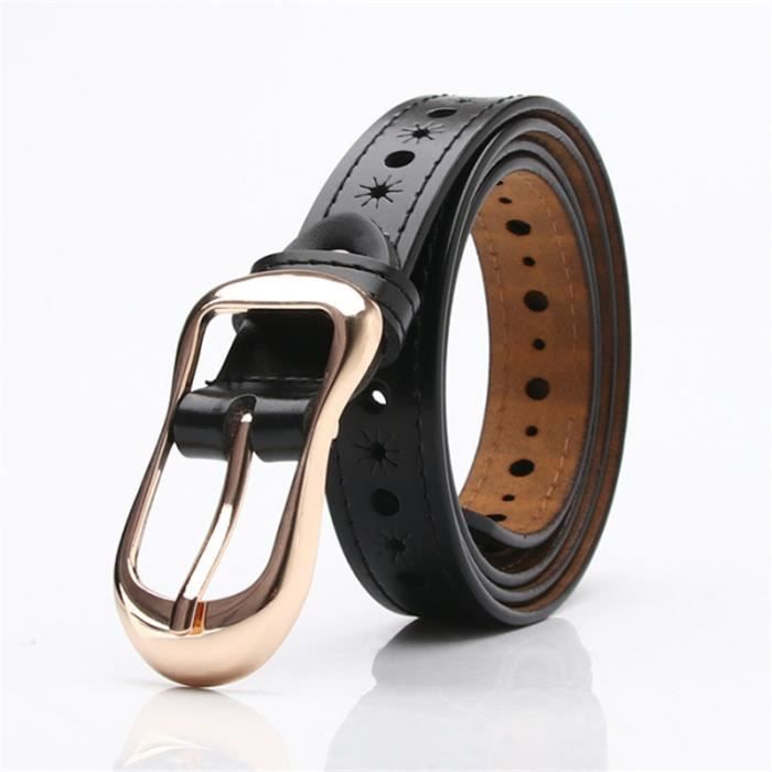 Ceinture Femme Gap En Cuir Métallisé - Taille S Cuir De Vache Fendu Occasion