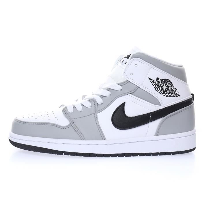 air jordan grise femme