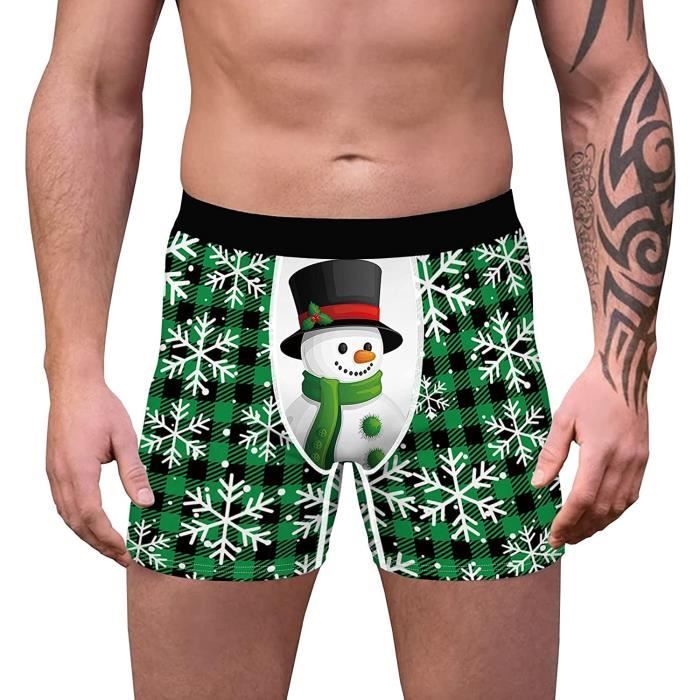 Sous vetement homme noel online