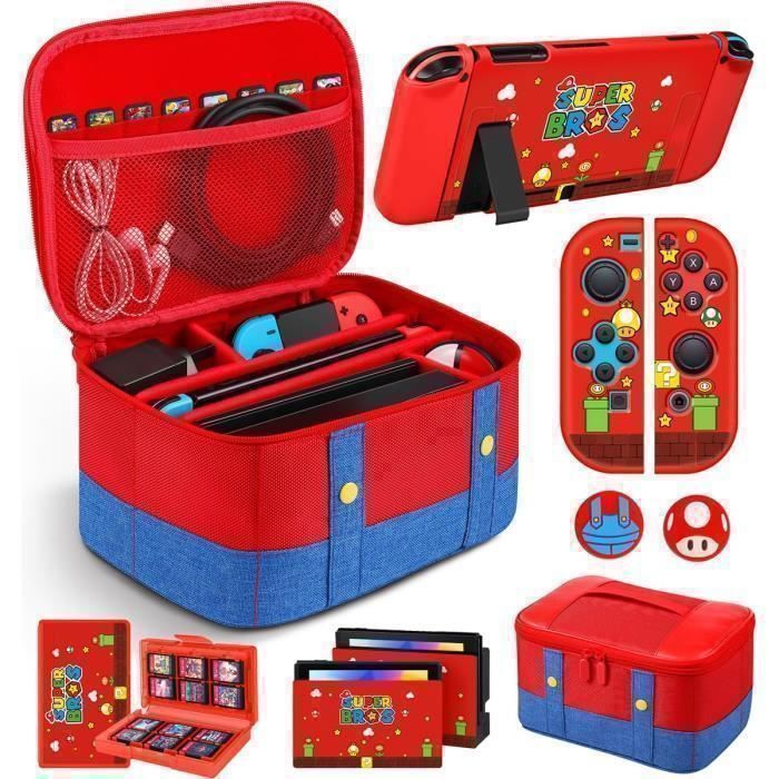 Kit Protection Pochette + Film pour Nintendo Switch Lite