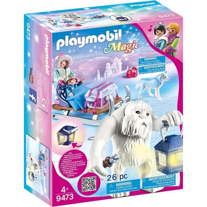 Jouet a neige avec traineau PLAYMOBIL Unisexe pour enfant Cdiscount Jeux Jouets
