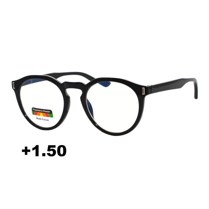 Lunettes de Lecture Loupe Progressives Filtre Lumiere Bleue RWRP1 +1.50