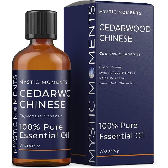 Huile Essentielle De Bois De Cèdre 30 Ml - Marque MAYJAM - Haute Qualité, 100% Naturelle - Pour Diffuseur, Humidificateur, Bien-être