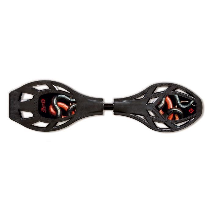 Snakeboard Waveboard Street Surfing, Caster Board, Vert Noir Blanc, Occasion