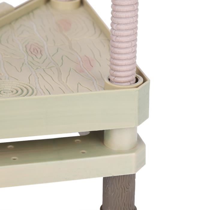 Meilleurs prix pour SURENHAP plat en plastique flottant Jetée de plate-forme flottante de reptiles avec ornement de réservoir de animalerie fond