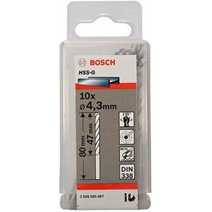 10 Forets Hélicoïdaux HSS-R Pour Métaux - Diamètre 1,8 Mm - Marque MaKu7 / Kutlu - Fabriqué En Allemagne