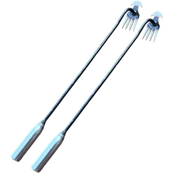 Desherbeur Manuel 32cm Acier Inoxydable,Arrache Mauvaise Herbe Pour éliminer La Mousse Et Les Mauvaises Herbes