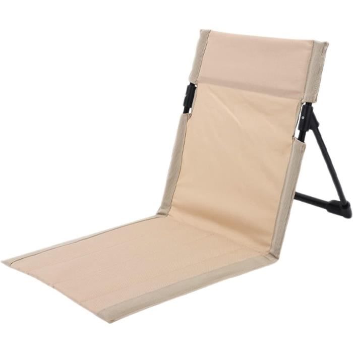 Chaise De Camping Pliante - Chaise De Plage Ultra Légère - Cadre En