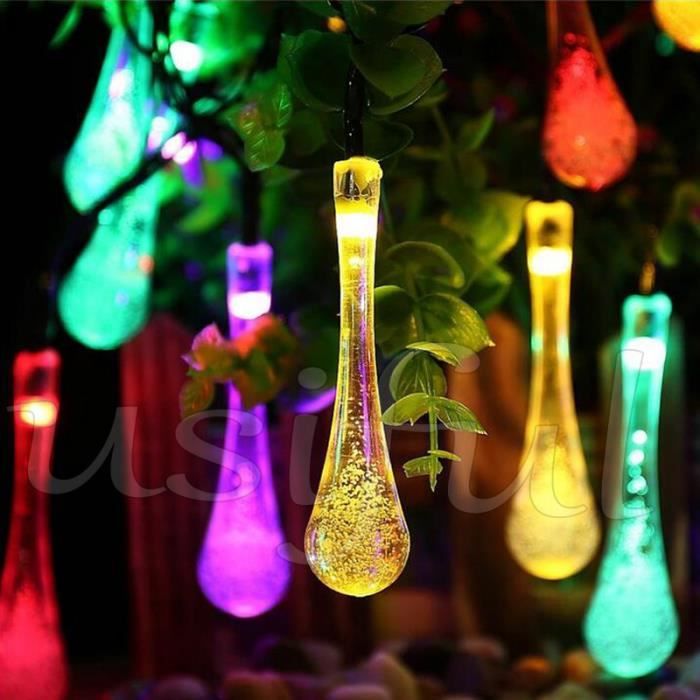 Decoration Lumineuse Solaire De Noel Guirlande Lumineuse Solaire Lumieres Pour Exterieur Interieur Garden Patio Jardin Maison Fete De Noel De Mariage Decoration Cdiscount Maison