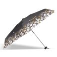 Isotoner Parapluie mini pliant frise florale femme-1