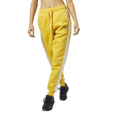 Jogging femme Reebok Classics Vector Jaune Fitness