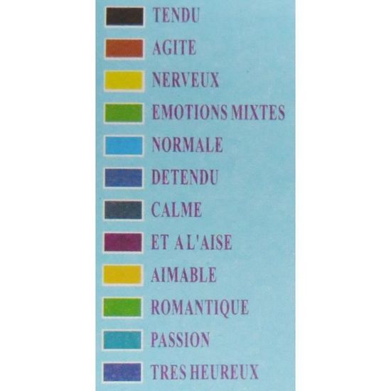 Bague de couleur clearance