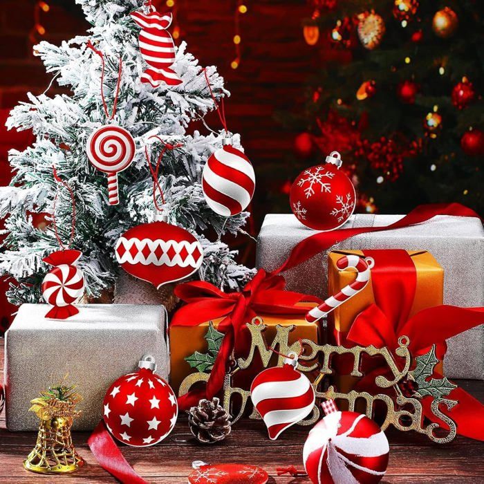 Deco Noel Sapin Lot De 6 Noel Canne En Bonbon Or,,Sucre Decoration Noel Sapin