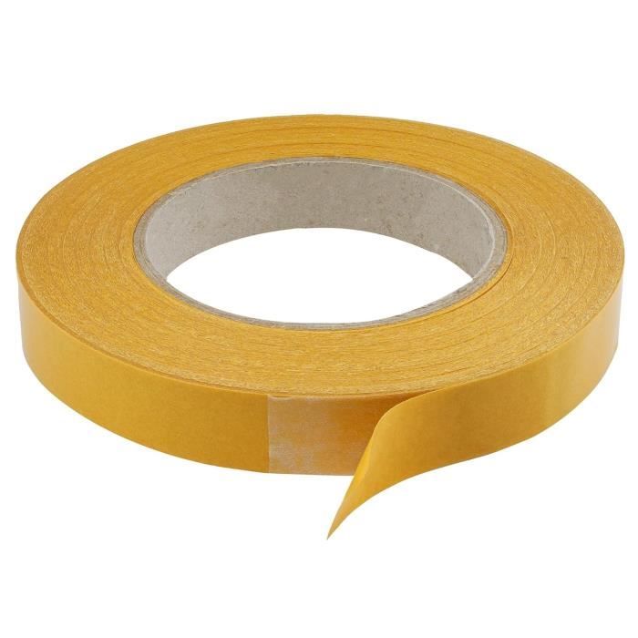 Nano Tape Fort - Ruban Adhésif Double Face Réutilisable, Déchirable à La Main, Supporte 130kg/m - 2 Rouleaux 3cm X 3m