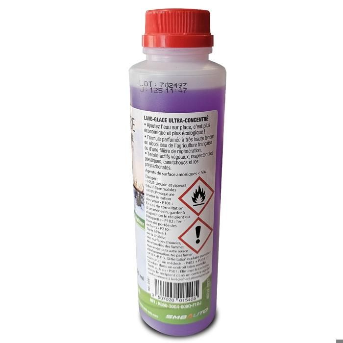 LIQUIDE LAVE-GLACE CONCENTR,  DILUER T/HIVER - 250 ml - Cdiscount Auto