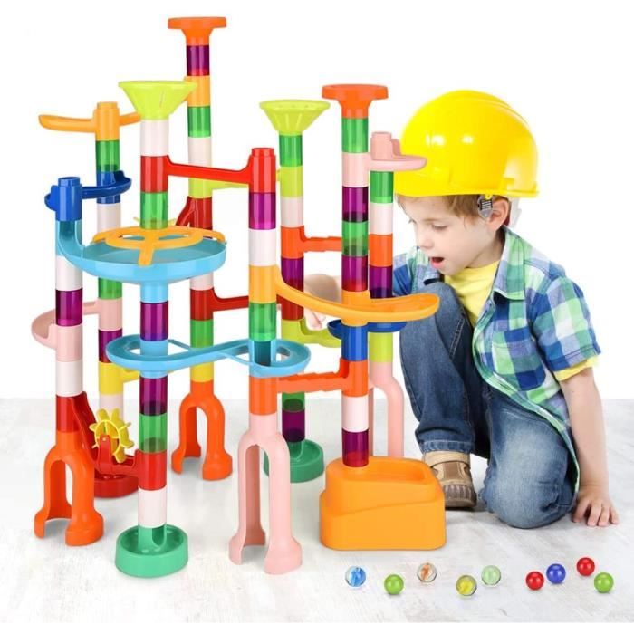 Jeu de Construction-133Pcs Circuit de Billes Solide & Stable pour  Enfant-Jouets éducatifs Anniversaire Cadeaux Fille Garçon 6 Ans + -  Cdiscount Jeux - Jouets