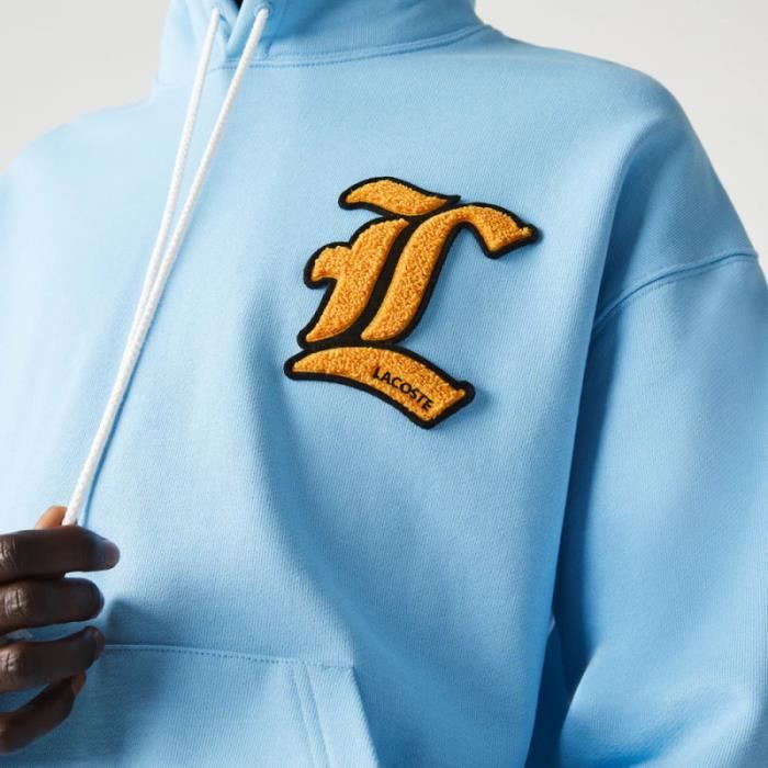 Sweatshirt unisexe a capuche lacoste clearance