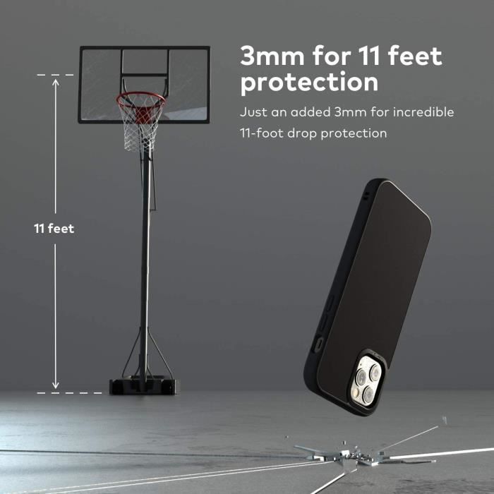 RhinoShield Coque pour iPhone 12 Pro Max Antichoc Soft Touch SolidSuit  Blanc - Coque téléphone - LDLC