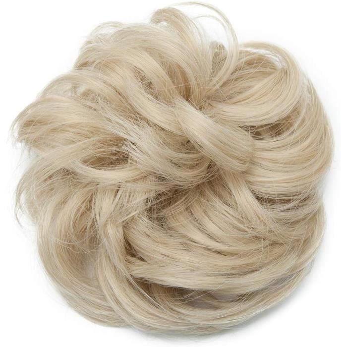 Postiche Chignon Extensions A Clip Cheveux Naturel Scrunchy Chignons ...
