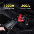 Booster Chargeur de Batterie de Voiture 12V car jump  starter Démarreur de voiture Urgence-2