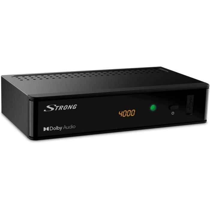 Décodeur TNT HD DVB-T2 H265 - Compatible Péritel, Full HD 1080p, Port USB, Pour Vieux Téléviseurs