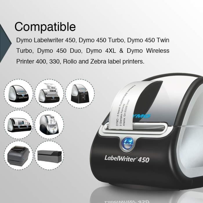 6 Rolls Dymo S0904980 Compatible 4XL Internet Postage Extra-Large 104mm ...