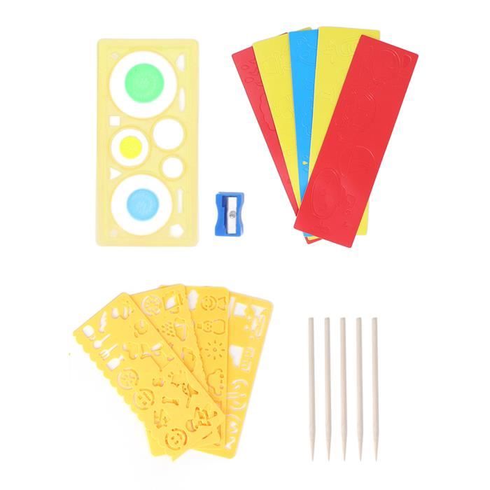 4 Pièces Cartes à Gratter Enfant - Kit DIY Dinosaures Animaux Océan Espace Avec Stylets Bois