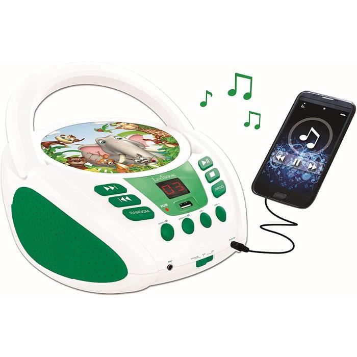 Metronic 477145 - Lecteur CD MP3 Circus enfant avec port USB