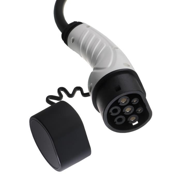 Vhbw Câble de recharge type 2 vers prise Schuko compatible avec
