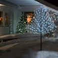 MONZANA® Arbre lumineux LED 180 cm Décoration lumineuse de Noël 200 LED blanc froid intérieur extérieur IP44-3
