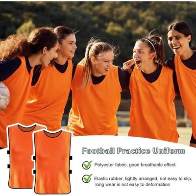 Lot De 6 Chasubles De Sport Football - Taille XL - Couleurs Vives - Pour Entraînement Basket, Football