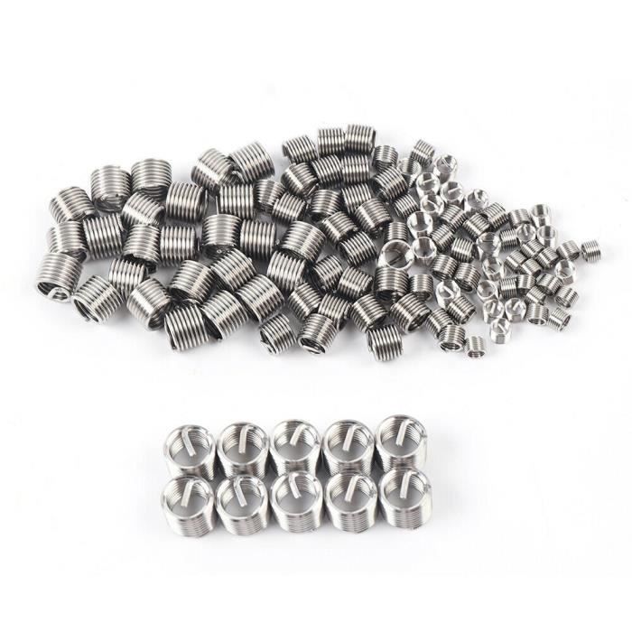 Hélicoïde 10 Pièces Pour Filet Endommagé – 7 Mm X Pas 1,0 Mm X Longueur 10,5 Mm