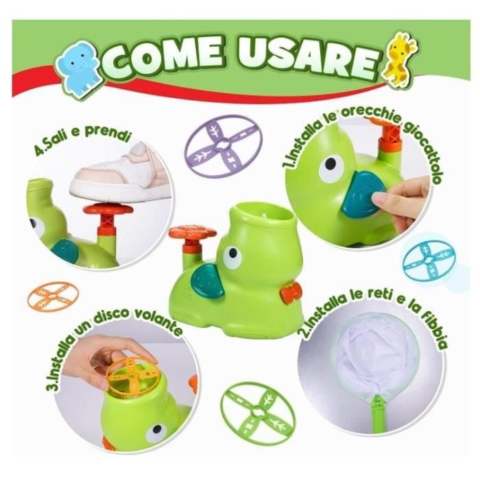 Set De 3 Mini Frisbees SPEEZER • Jaune Fluorescent • Silicone Souple • Pour Enfants Et Débutants • Jeu Extérieur