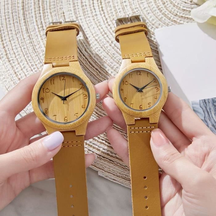 Montre en hot sale bois cerf