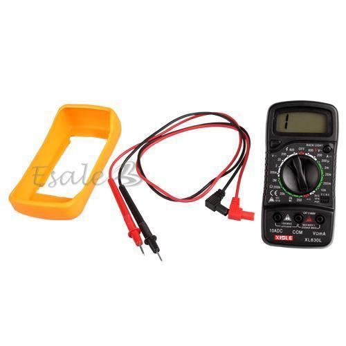 Multimètre digital voltmètre ampèremètre ohmmètre testeur électrique  numérique 