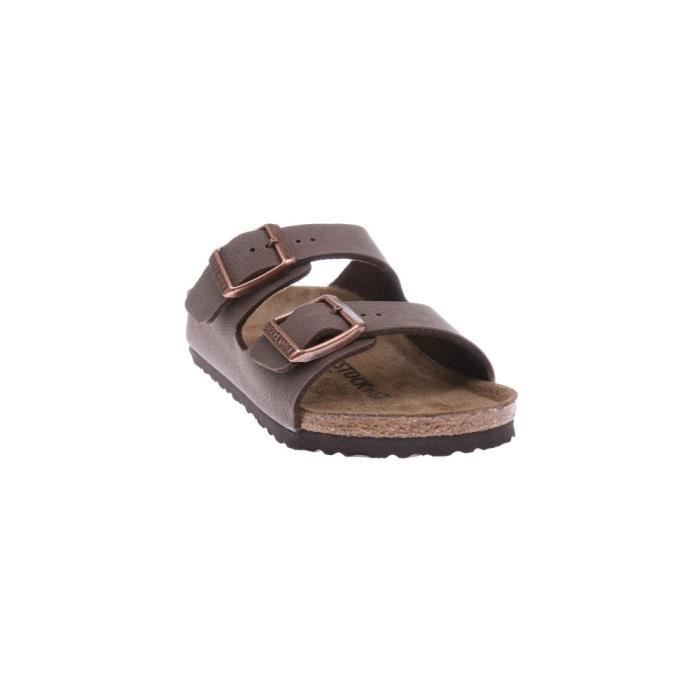 Sandales Birkenstock Arizona Mocca pour enfants Boucle de