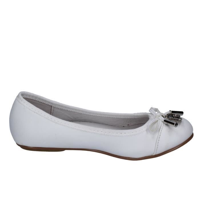 Ballerines blanches top fille