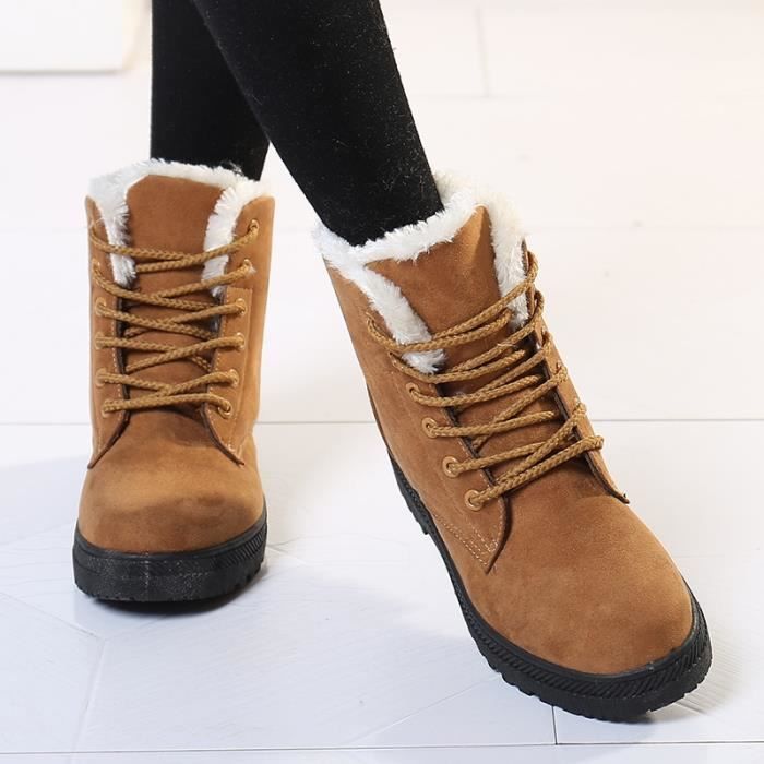 Chaussures chaudes hiver 2025 femme