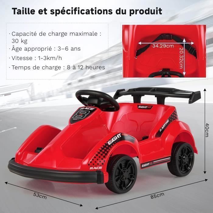 Voiture electriquea pedale pour enfant