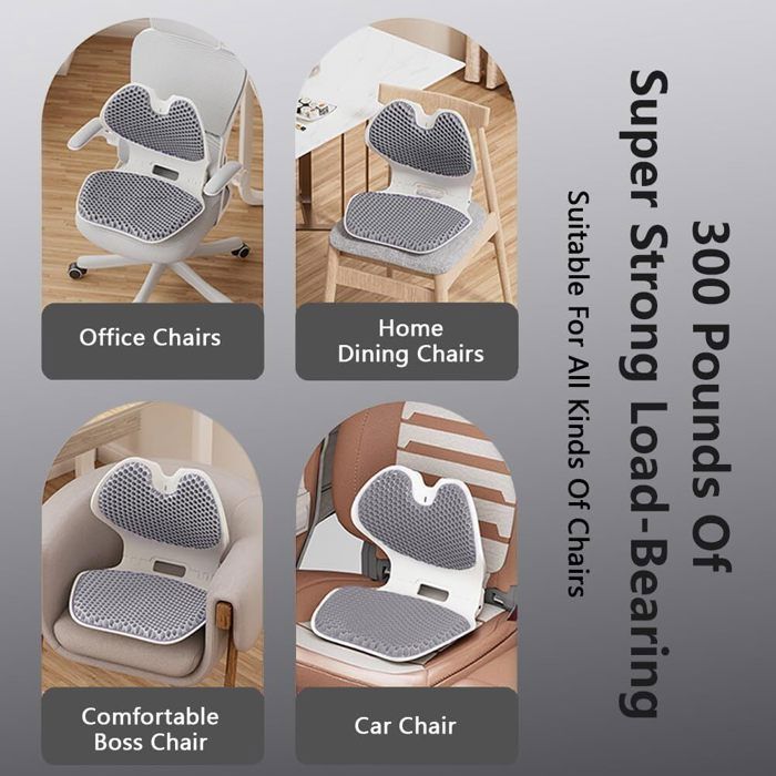 HUANUO Coussin De Siège Ergonomique Pour Chaise De Bureau