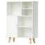 Freestyle Bibliotheque Meubles De Rangement En Bois Scandinave