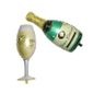 Champagne Foil Balloons Enfants Fete D Anniversaire De Mariage